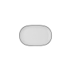 Modest Black Блюдо овальное 23см ID Fine [12]