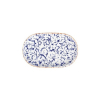 Venecia Navy Блюдо овальное 28см ID Fine [6]
