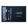 Набор столовых приборов 6 персон, 24 предмета, Epsilon Retro Flower, Narin