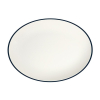 Modest Navy Тарелка овальная 36см ID Fine [6]