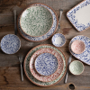 Venecia Maroon Тарелка 19см ID Fine [12] [Промо]