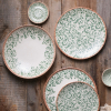 Venecia Green Блюдо овальное 14см ID Fine [12]