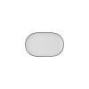 Modest Black Блюдо овальное 18см ID Fine [12]